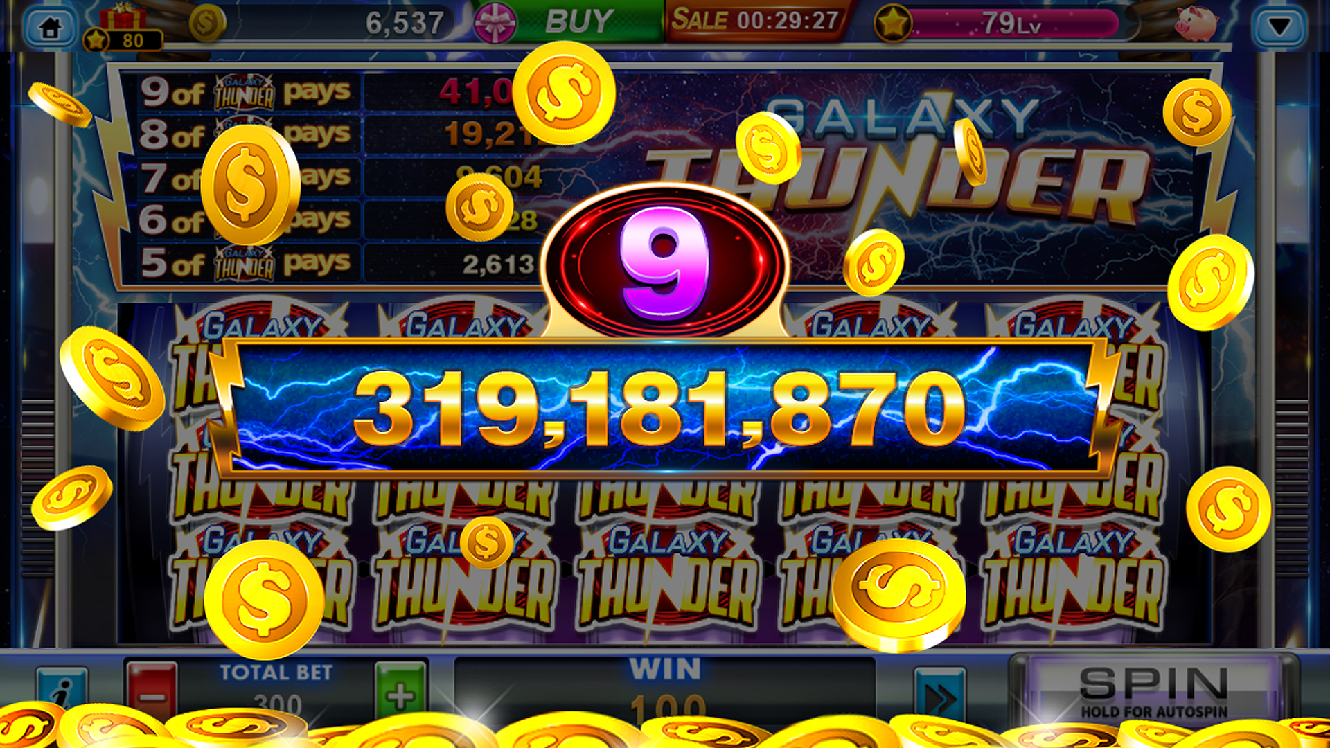 Ảnh chụp màn hình ứng dụng lucky88 với danh sách các tính năng